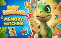 Baby Dinosaur Memory Matching