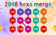 2048 Hex Chain Merge game thumbnail