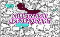 Christmas AI Art Draw Paint