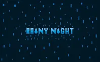 Rainy Night