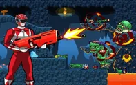 Idle Power Rangers Kill Zombies game thumbnail