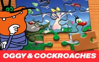 Oggy and the Cockroaches Jigsaw Puzzle