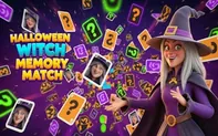 Halloween Witch Memory Match