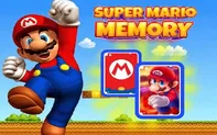 Super Mario Card Matching Puzzle