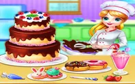 Sweet Bakery Chef Mania- Cake Games For Girls
