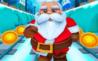 Subway Santa Runner Christmas game thumbnail