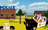 Police Craft Block Car Race game thumbnail