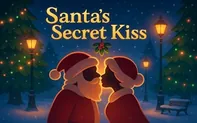 Santa's Secret Kiss