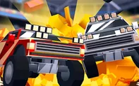 Blocky Driver Cars Demolition game thumbnail