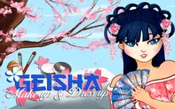 Geisha make up and dress up game thumbnail