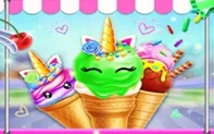 Unicorn Ice Cream Cone Maker game thumbnail