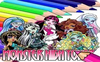 Coloring Book for Monster High game thumbnail