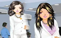 Office Girl Dress up game thumbnail