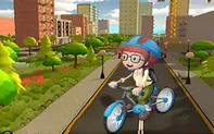 Crazy bike fun game thumbnail