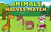 Animals Halves Match game thumbnail