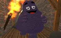Grimace Shake Burn or Die  game thumbnail