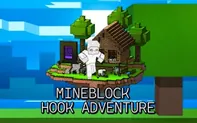 Mineblock Hook Adventure game thumbnail
