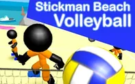 Stickman Beach Volleyball