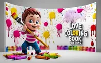 Love Coloring Book for Kids