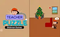 Teacher Puzzle Stickman Games