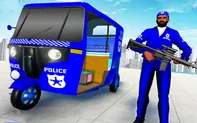Police Auto Rickshaw Drive