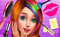 Hair Salon and Dress Up Girl