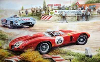 Painting Vintage Cars Jigsaw Puzzle game thumbnail