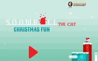 Snowball The Cat Christmas Fun