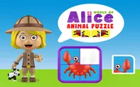 World of Alice   Animals Puzzle game thumbnail