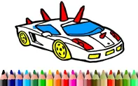 BTS GTA Cars Coloring game thumbnail