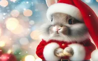 Cute Christmas Animals Jigsaw game thumbnail