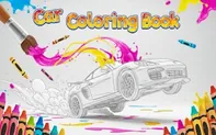 Car Coloring Book