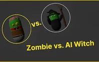 Zombie vs. AI Witch