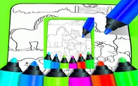Farm Animals Coloring For Kids