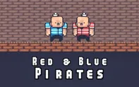 2 Player Red Blue Pirates