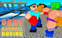 Obby. Ragdoll Boxing