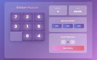 Sliding Number Puzzle &ndash; Classic Brain Teaser