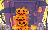 Pumpkin tower halloween game thumbnail