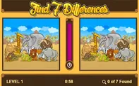 Find 7 Differences Game