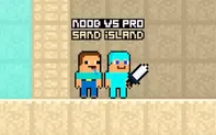 Noob vs Pro Sand island
