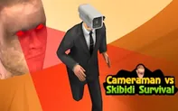 Cameraman Vs Skibidi Survival game thumbnail