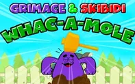 Grimace And Skibidi Whack A Mole