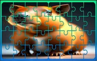 Guinea Pig Jigsaw Block Puzzle