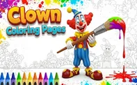 Clown Coloring Pages game thumbnail