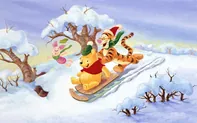 Winnie the Pooh Christmas Jigsaw Puzzle 2 game thumbnail