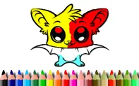 Cute Bat Coloring Book