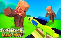 Craft Man Vs Giant TNT