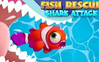 Fish Rescue Go - Shark Attack game thumbnail