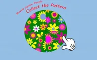 Round jigsaw Puzzle - Collect the Pattern