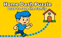 Home Dash Puzzle Draw to Save the Family